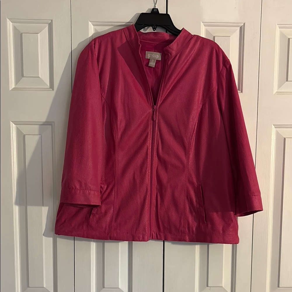 Chico's Chic Pink Blazer